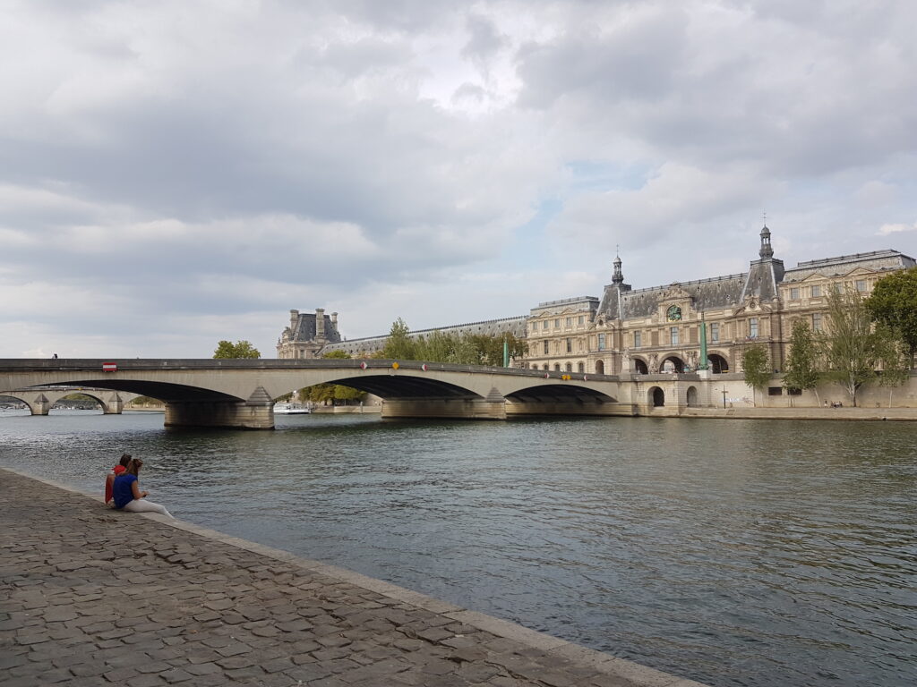 Bridges of Paris under the Sun of May