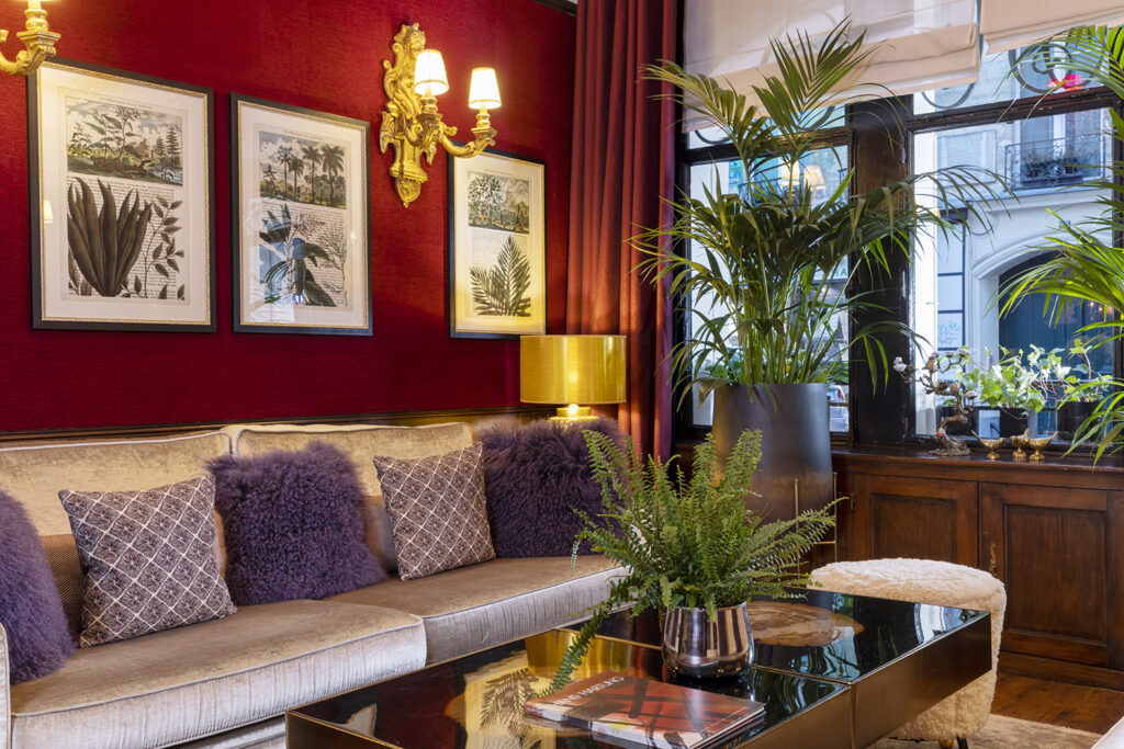 Sitting area- Hotel de Seine Paris